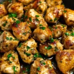 15-Minute Garlic Butter Chicken Bites: Easy One-Pan Recipe