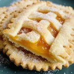 Apricot Sugar Cookie Pies