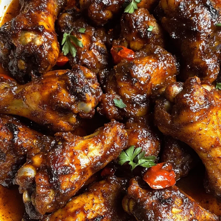 Baked Jamaican Jerk Chicken Wings