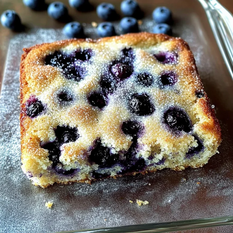 Buttermilk Blueberry Breakfast Cake