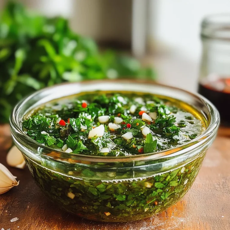 Chimichurri Sauce