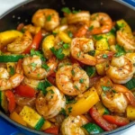 Easy Shrimp and Vegetable Skillet