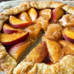 Peach Blueberry Galette