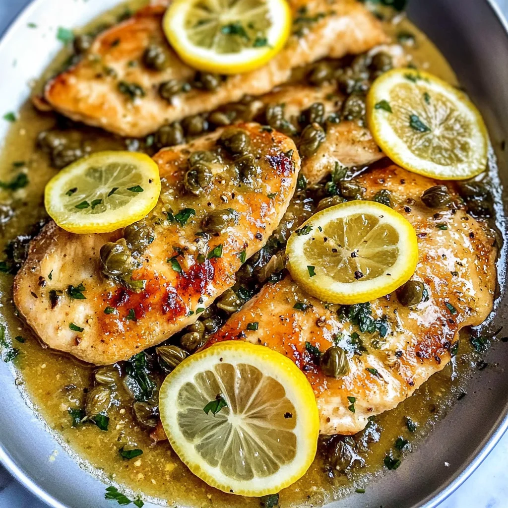 The BEST Chicken Piccata