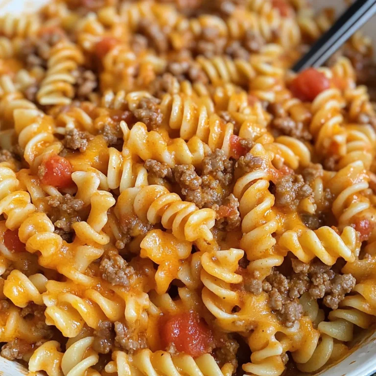 Cheesy Taco Pasta