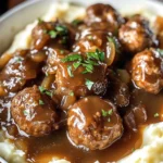 Meatballs and Gravy