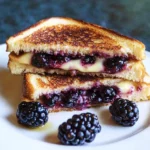 Blackberry Brie Grilled Cheese